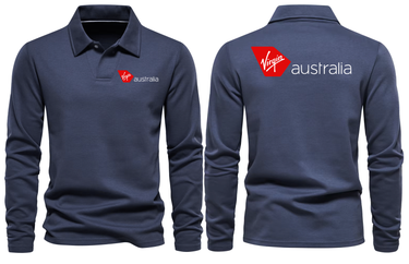 AUSTRALIA LONG SLEEVE POLO
